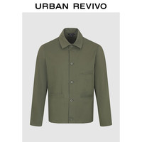 URBAN REVIVO 多口袋 男士夹克外套