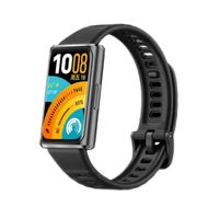 华为 手环 11 Pro NFC版 独立GNSS五星定位 智能手环 铝合金表壳 氟橡胶表带  羽砂黑