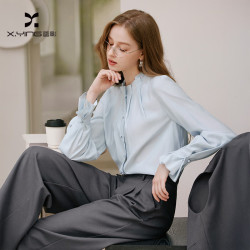 香影 法式立领 女士衬衫