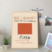 毕加索风极简抽象人物挂画