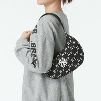 MLB 复古老花系列腋下包男女时尚休闲包户外运动日常手拎包