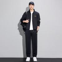 吉普 男士长袖外套休闲运动裤