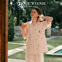 TEENIE WEENIE 荷叶边 女士睡衣套装