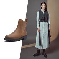 Clarks 女士复古英伦风休闲短靴