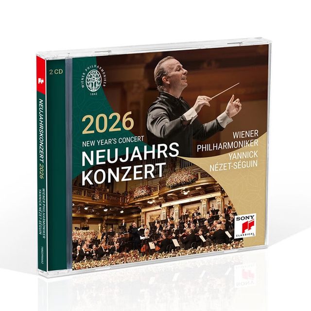 新到现货 2026维也纳新年音乐会 雅尼克·尼泽-塞根指挥 爱乐乐团