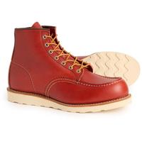 RED WING Heritage 6英寸经典莫卡辛鞋头靴 - 真皮，工厂次品（男款）