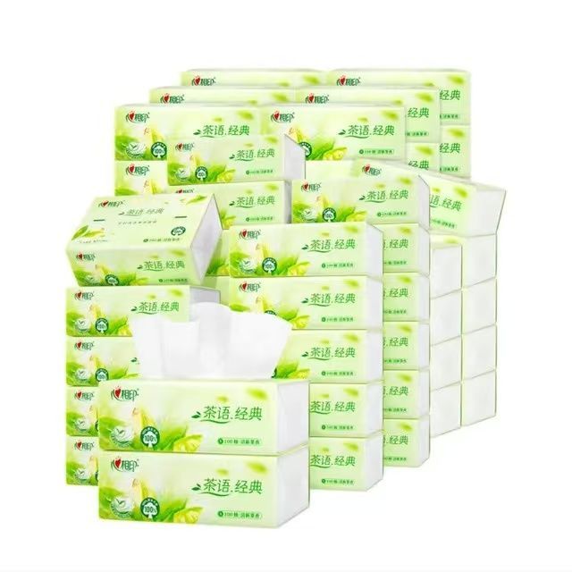 今日必买：心相印 茶语经典系列 抽纸3层100抽*72包（茶香型）