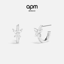 APM Monaco 蝴蝶耳环 925银 AE16627OX