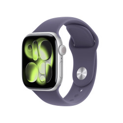 Apple Watch Series 11 (GPS) 雾紫色运动型表带