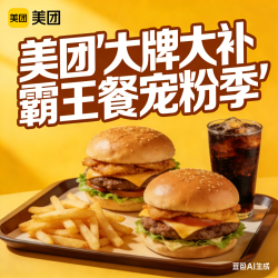 美团“大牌大补·霸王餐宠粉季” 福利炸场