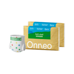 onneo 桑蚕丝 纸尿裤 4片