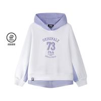 FILA 女中大童（140-170）连帽卫衣女童宽松上衣