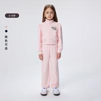 TEENIE WEENIE 学院风 女童卫衣长裤套装