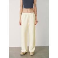 UR UR2025春季休闲简约松紧腰高腰阔腿裤UYY650016