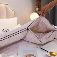 艾维 二合一拉链子母被春秋被四季通用秋冬季家用学生宿舍冬被空调被芯