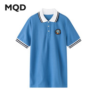MQD/马骑顿 女士POLO衫 湖蓝1 160