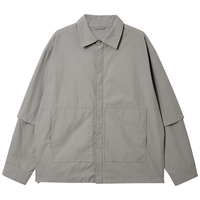  JACK&JONES/杰克琼斯 潮流时尚 男士夹克 可拆卸袖子