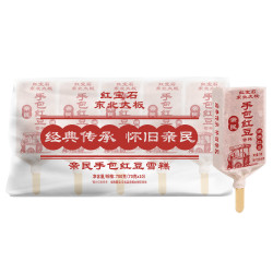 东北大板 红豆雪糕 70g*10支+购4件赠大米口味冰淇淋85g/杯
