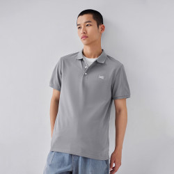 Lee 防晒紫外线 男女同款polo衫 2XL 石灰色