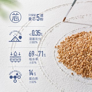 新良制粉 大师日式吐司面包粉 高筋面粉 2.5kg