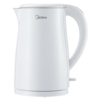  Midea/美的 304不锈钢 电热水壶 1.7L 【304不锈钢】双层隔热
