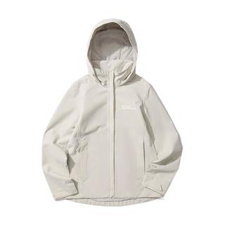 Jack Wolfskin狼爪 A63902A 防风防水冲锋衣 浅沙色 M
