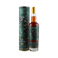 Peat's Beast 34年单桶 单一麦芽苏格兰威士忌 泥煤怪兽34年单桶 700mL 1瓶