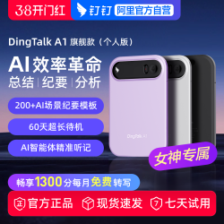 钉钉 A1 DingTalk A1智能AI录音笔会议纪要AI分析总结实时转写翻译