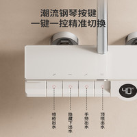 九牧 淋浴花洒全套小牧卫浴自洁除垢增压多种水花手持顶喷