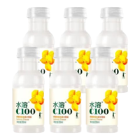 农夫山泉 NONGFU SPRING 水溶C100复合果汁饮料445ml*5瓶15瓶装 多口味混合含维C果汁饮料 250mL 6瓶 西柚味