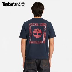Timberland 男装短袖T恤春夏休闲宽松A5MYJ