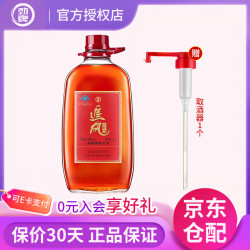 劲牌 八珍38度追风八珍 玻璃瓶装养生酒保健酒38度 5L 1桶（赠：取机器）