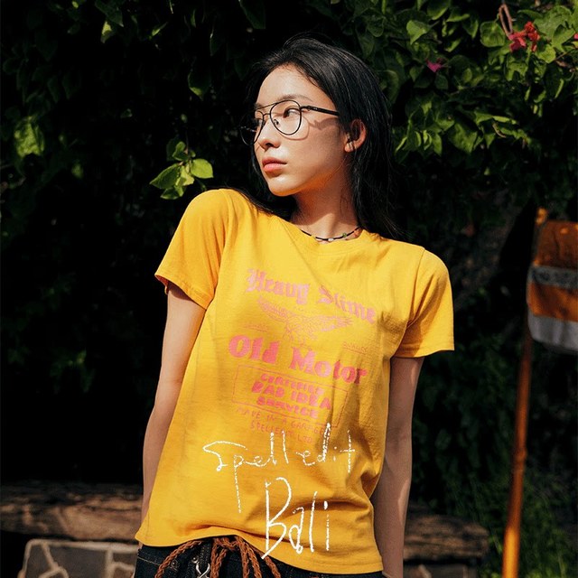 88VIP：SPELLEDIT 复古机车女士T恤 S761TS105