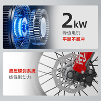 APOLLO/阿波罗镜片 儿童电动两轮越野摩托车