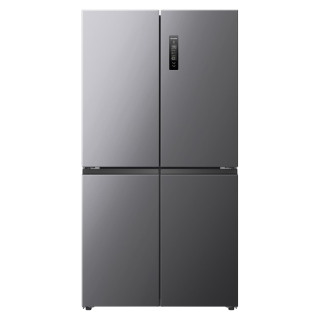 美菱 BCD-601WSP9CX 双变频净味抗菌 601L 十字门冰箱 星宇灰