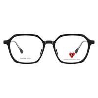 CHARLES JANG'S HAPPY HEART/查尔斯桃心 防蓝光 女士眼镜框+1.67品牌旗下视特耐防蓝光镜片