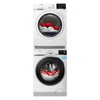 AEG L5FEG2412W+T7DEG834 热泵式洗烘套装 白色
