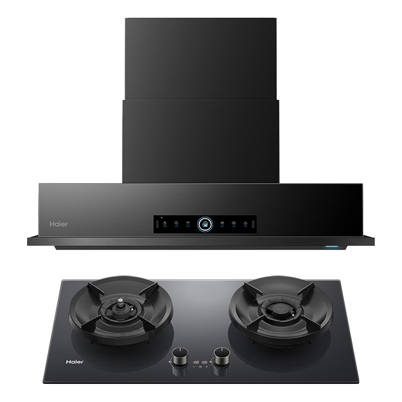 Haier 海尔 SeeKer系列 J70UD+S70D 顶侧双吸式烟灶套装 天然气