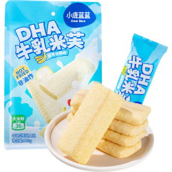 小鹿蓝蓝 DHA藻油 儿童米饼