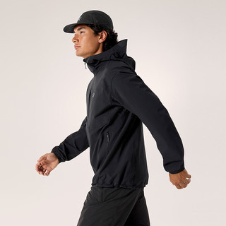  ARC'TERYX/始祖鸟 防风 男士软壳夹克 BLACK/黑色 2XL