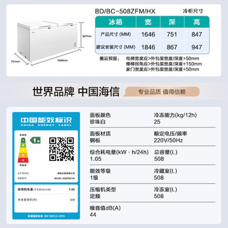  Hisense/海信 一级能效 冰柜