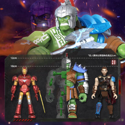 布鲁可积木 漫威英雄群星版 潮玩手办玩具