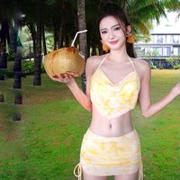  OMOM 性感 比基尼泳衣 罩衫
