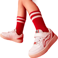 LI-NING/李宁 减震 儿童运动鞋 标准白/荣耀红 26
