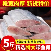 口水时代 山东青岛 冷冻带鱼段 500g