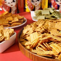 上乐美 网红花椒锅巴约60g*3包券后价：4.9