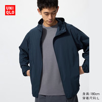 优衣库 防紫外线 防晒衣 69 藏青色