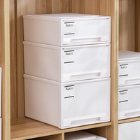 稻草熊 DOCOXO） 收纳箱抽屉式收纳盒 深47宽30高25 装 1个