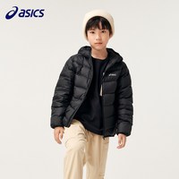 移动端：亚瑟士 儿童羽绒服童装秋冬三防棉服男童轻薄女童黑色内胆保暖外套