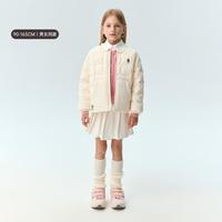 TEENIE WEENIE 小熊 男女童装 冬季款 三防面料 儿童羽绒服 真羽绒轻羽绒 保暖防风 校服内搭